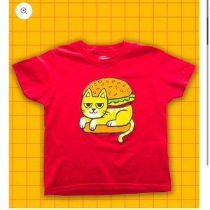 Pancake Attack Cat Burger Boys L